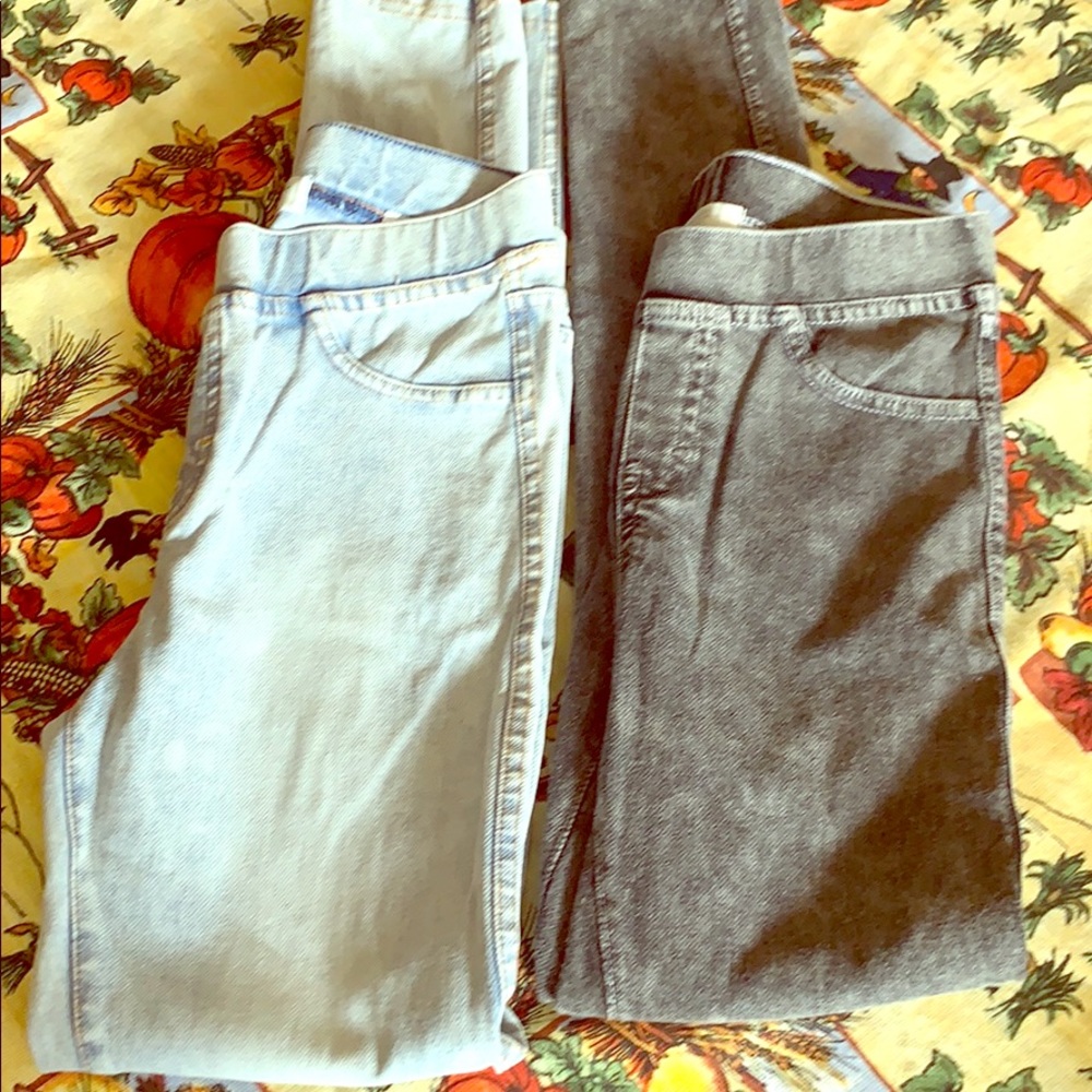 2 pair bundle Jean Jeggings
